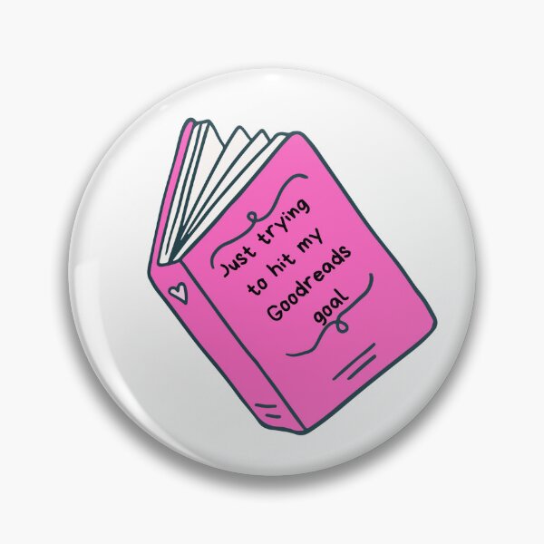Item preview, Trying to hit my goodreads goal- Pink designed and sold by calliedancer.