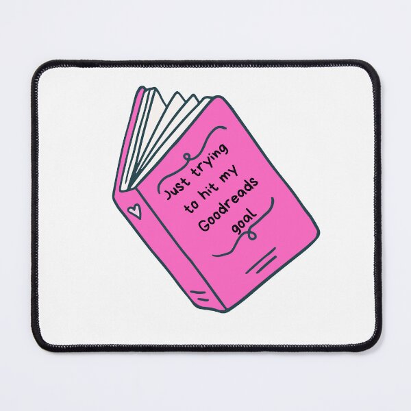 Item preview, Trying to hit my goodreads goal- Pink designed and sold by calliedancer.