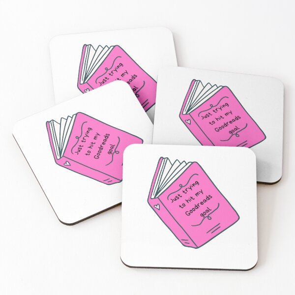 Item preview, Trying to hit my goodreads goal- Pink designed and sold by calliedancer.