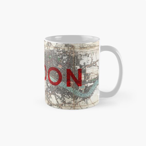 Item preview, London Vintage Map designed and sold by BlessLifePrints.