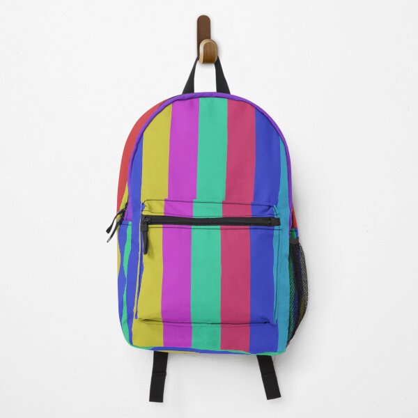 Item preview, retro colorful candy stripe pattern designed and sold by pauloneill-art.