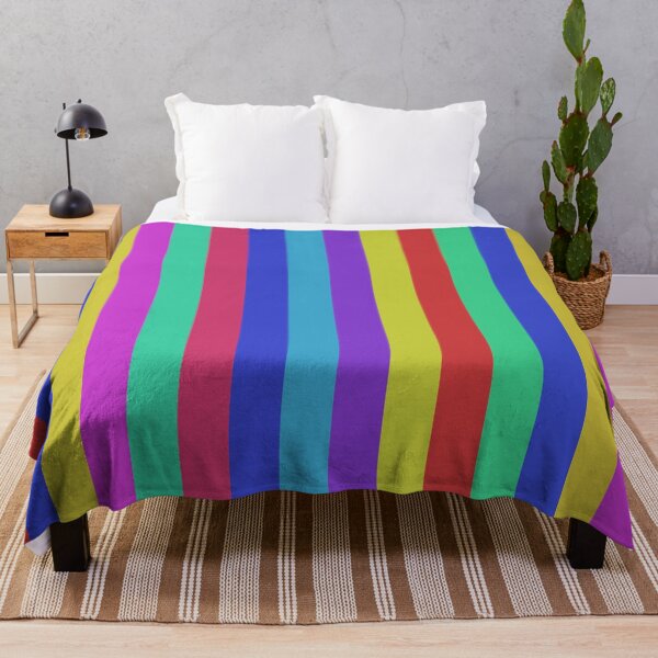 Item preview, retro colorful candy stripe pattern designed and sold by pauloneill-art.