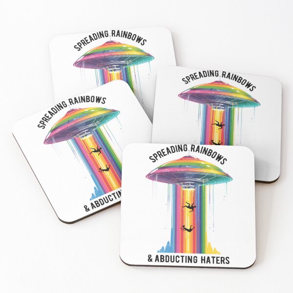 Item preview, Spreading Rainbows UFO designed and sold by Sheree Davis.