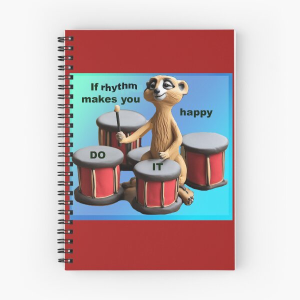 Item preview, If Rhythm Makes You Happy - Do It! designed and sold by ComicJo.