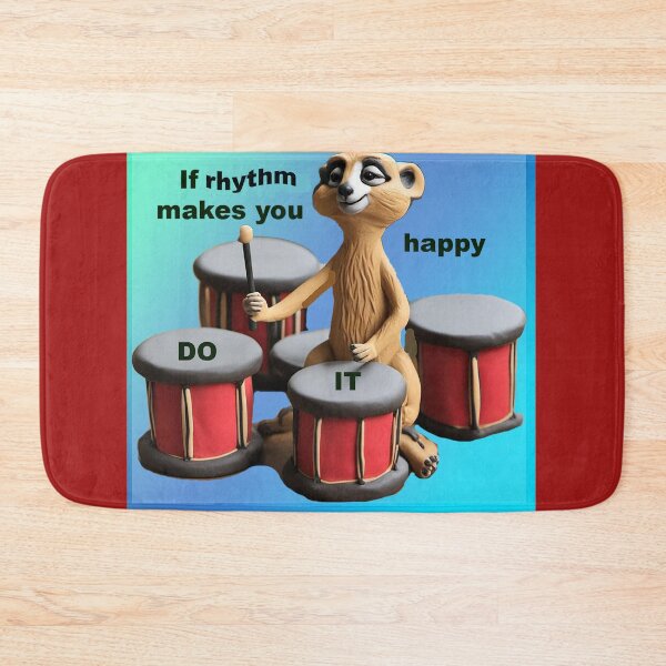 Item preview, If Rhythm Makes You Happy - Do It! designed and sold by ComicJo.