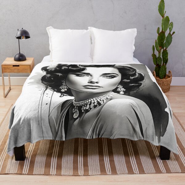 Item preview, Vintage Hollywood Elegance Portrait of Glamour Wall Art Decor living room poster print clothes designed and sold by naivnoia.