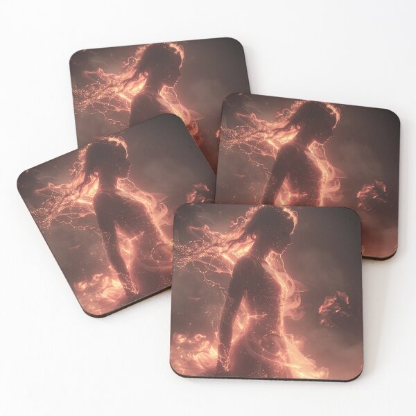 Item preview, Portrait of a luminous dancer designed and sold by Fantasyplus.
