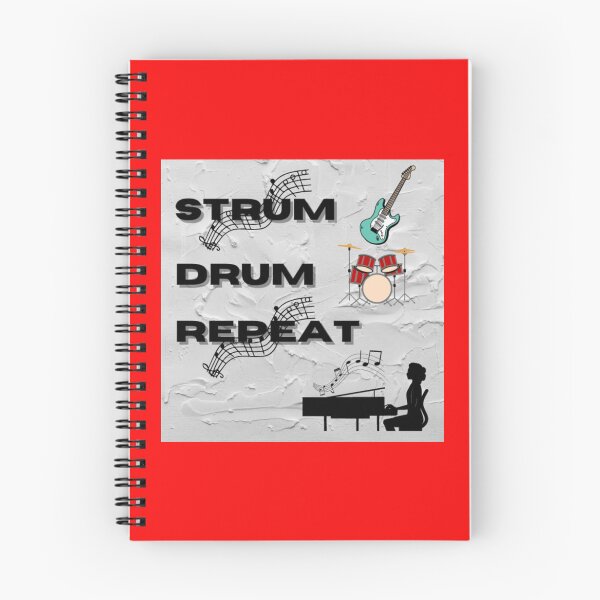 Item preview, Strum Drum Repeat designed and sold by BubbleTextBox.
