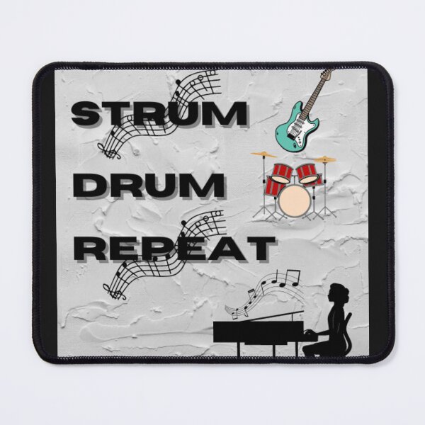 Item preview, Strum Drum Repeat designed and sold by BubbleTextBox.