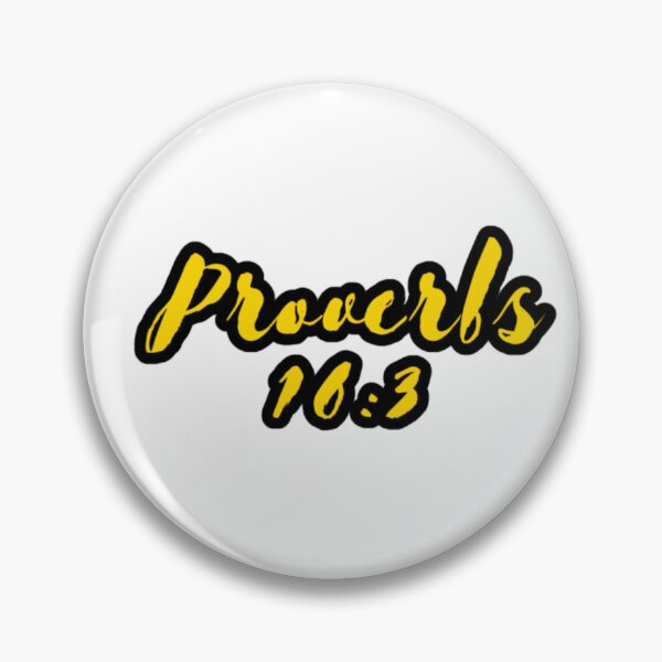Item preview, Proverbs 16:3 designed and sold by God-888-Quotes.