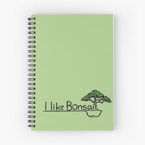 Item preview, Bonsai tree with text 'I like bonsai' designed and sold by Tomasz  Siennicki.