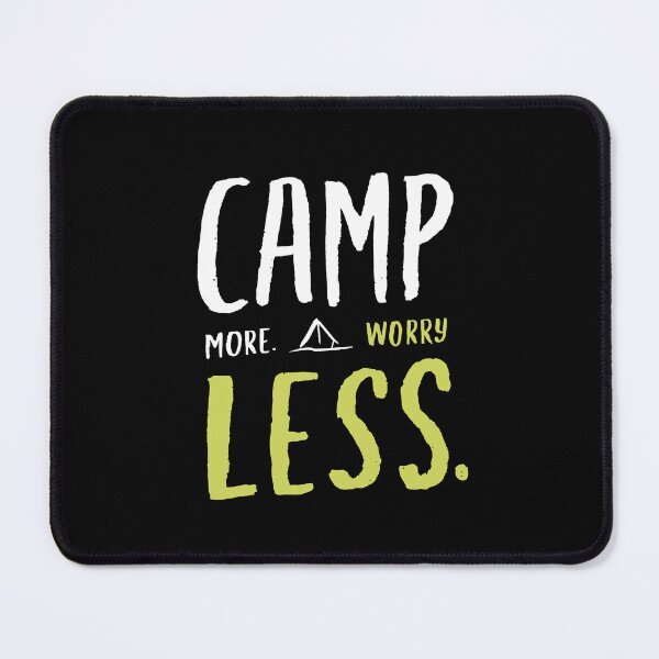 Item preview, Camp Less More Handwritten Catchy designed and sold by Geek Updated.