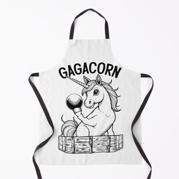 Item preview, Gaga Ball Pit Gagacorn Funny Unicorn Cute Dodgeball Player designed and sold by GrandeDuc.