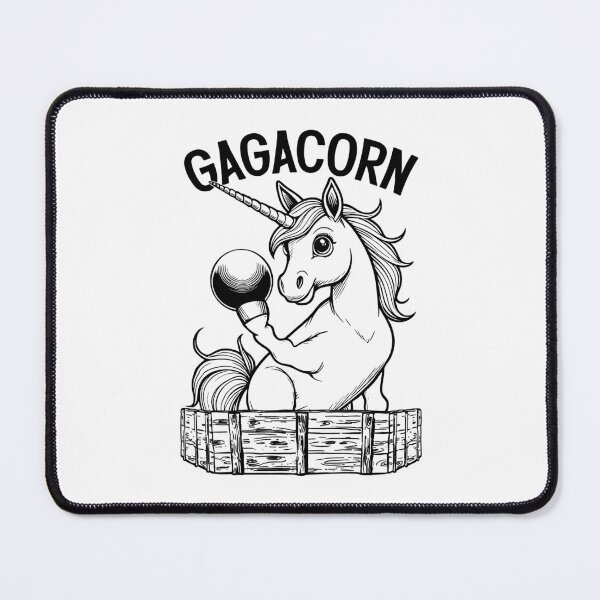 Item preview, Gaga Ball Pit Gagacorn Funny Unicorn Cute Dodgeball Player designed and sold by GrandeDuc.