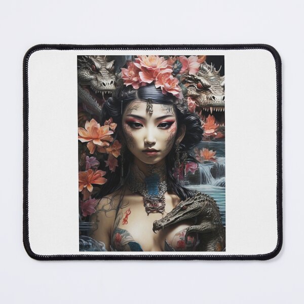 Item preview, Croco Mom; Geisha; Japan; designed and sold by StickerApe.