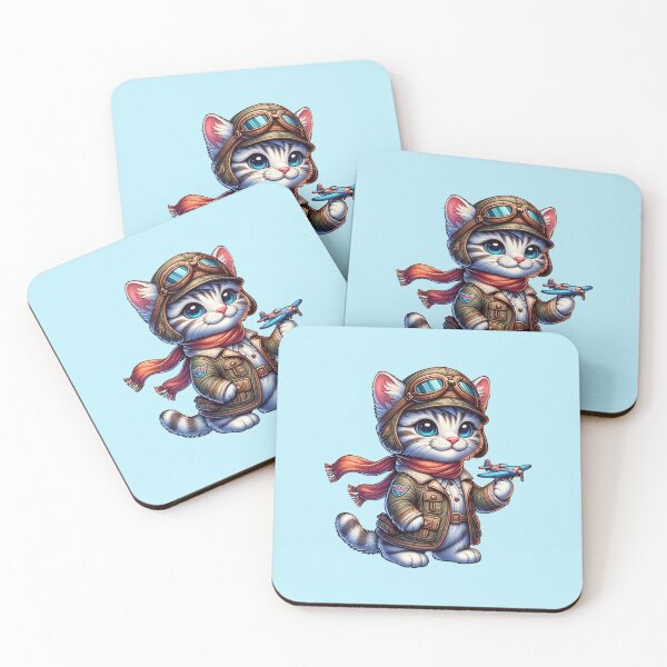 Item preview, The Aviator Kitten designed and sold by Alphaproject.