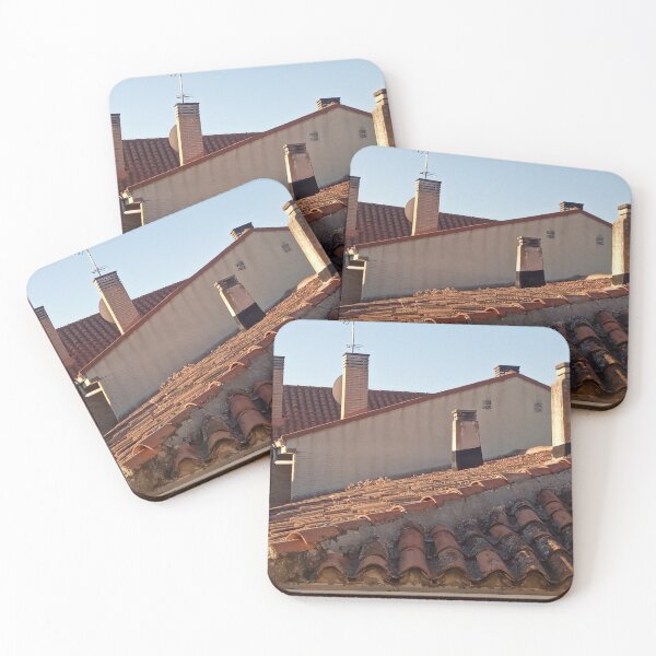 Item preview, Roofs and chimneys in Villanueva de la Cañada, Madrid designed and sold by Luis J. de la Fuente.