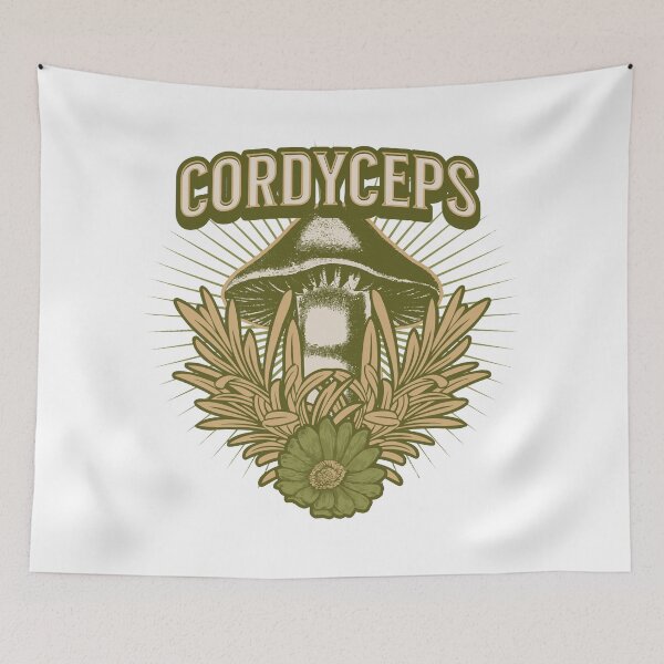 Item preview, Cordyceps militaris mushroom designed and sold by CyberWindow.