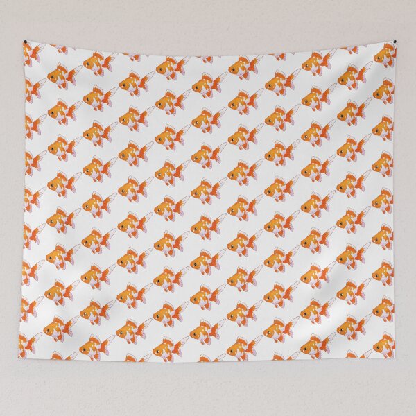 Item preview, Cute goldfish art designed and sold by Yaragold.