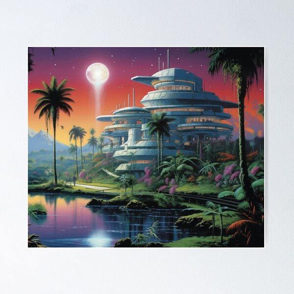 Item preview, utopian fantasy architecture designed and sold by Mauswohn.