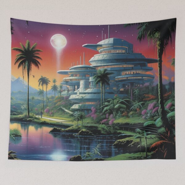 Item preview, utopian fantasy architecture designed and sold by Mauswohn.