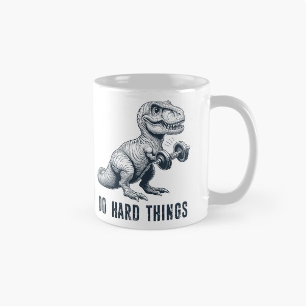 Item preview, T-Rex hace cosas difíciles designed and sold by Esskay Designs.