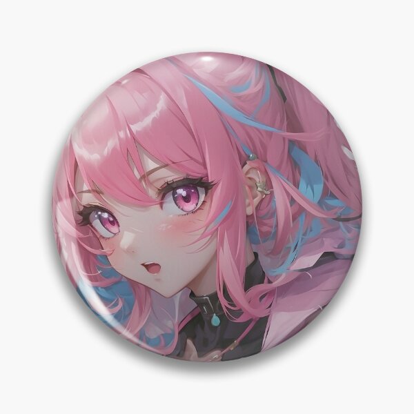 Item preview, Neon Glamour - Fierce Anime Girl designed and sold by ShiroStore.
