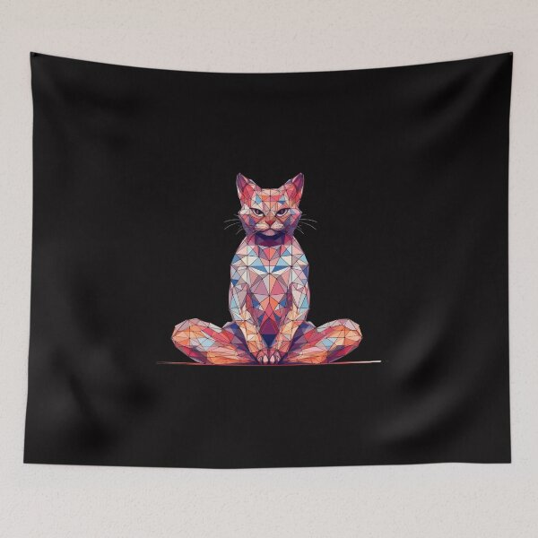 Item preview, Cats Yoga Shirt / Yoga Outfit designed and sold by NamasteOle.