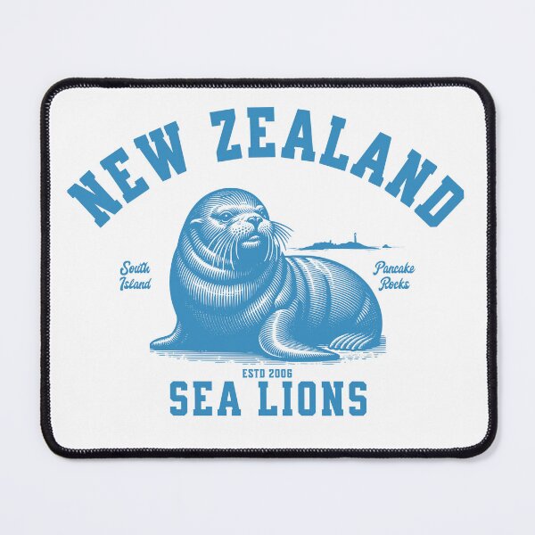 Item preview, Sea lions from New Zealand, pancake rocks designed and sold by Mafiadonar.