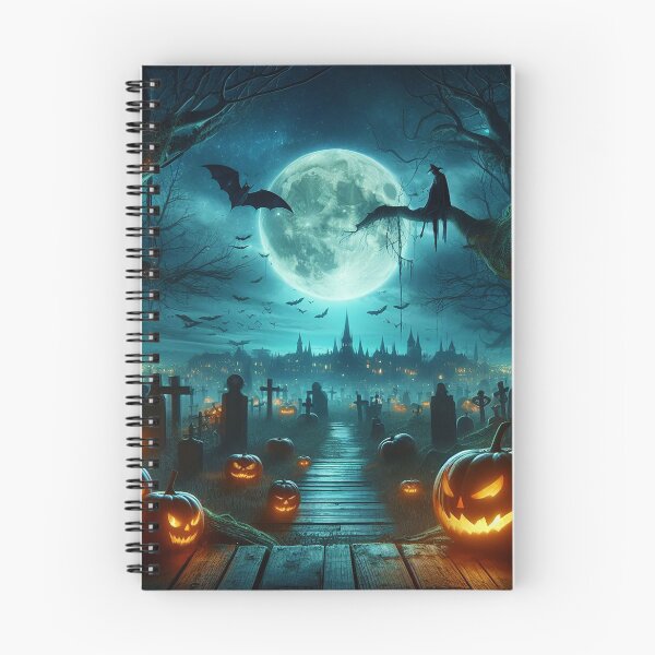 Item preview, Haunted Hollows Cemetery designed and sold by Drawing33.