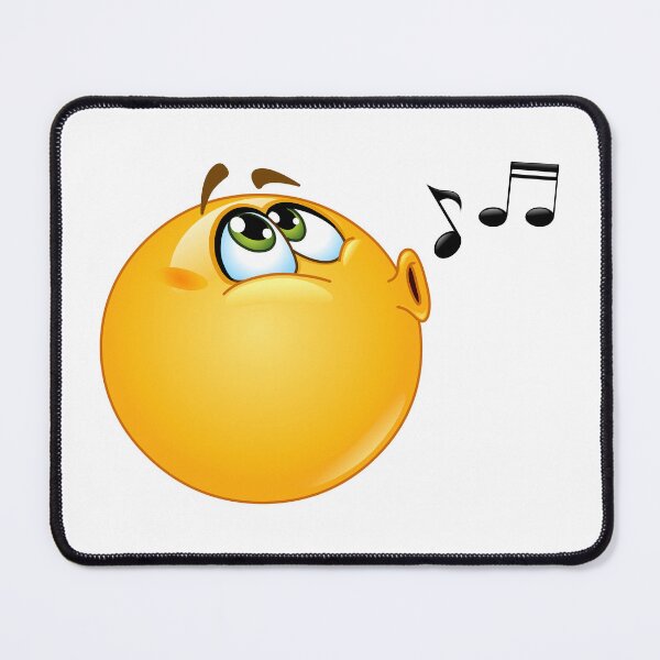 Item preview, Whistling Emoticon designed and sold by Yael Weiss.