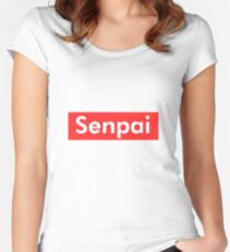 Senpai Shirt Women's Fitted Scoop T-Shirt