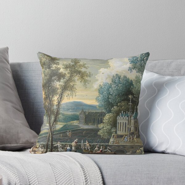 Item preview, Elegant Figures on a Boating Lake designed and sold by tomorrowsart.