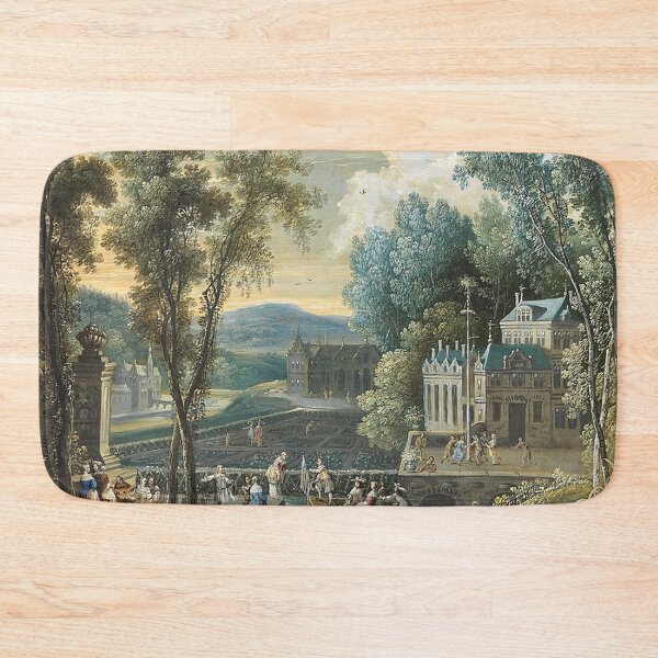 Item preview, Elegant Figures on a Boating Lake designed and sold by tomorrowsart.