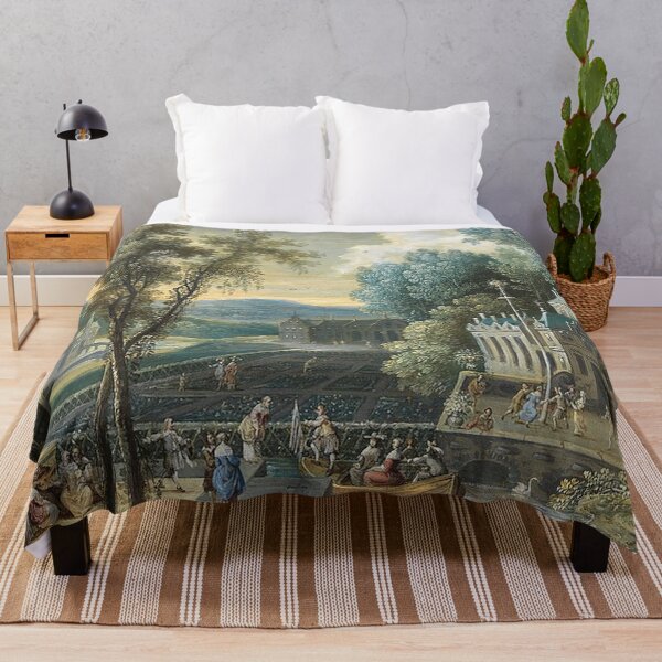 Item preview, Elegant Figures on a Boating Lake designed and sold by tomorrowsart.