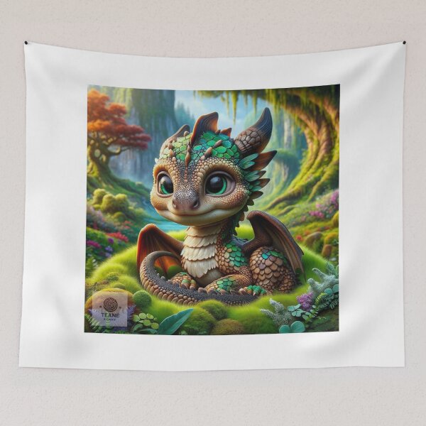 Item preview, Nuevos comienzos: el viaje de un bebé dragón de tierra designed and sold by Te-Ane.