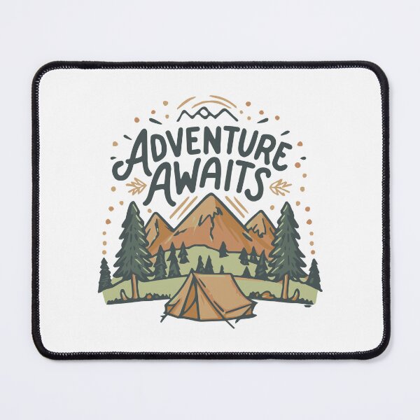 Artikelvorschau, Adventure Awaits Nature Camping Tent Backpacking Outdoors entworfen und verkauft von w1ckerman.