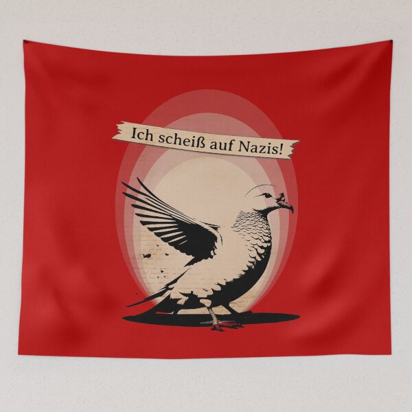 Item preview, I don't give a shit about Nazis! designed and sold by Dunkelflaute.