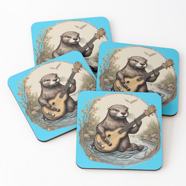 Item preview, Guitar otter. designed and sold by Dragonheart401.