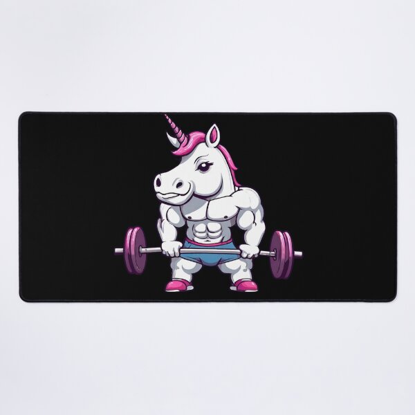 Item preview, Gym Fitness Unicorn designed and sold by Amzg-Designs.