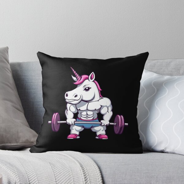 Item preview, Gym Fitness Unicorn designed and sold by Amzg-Designs.