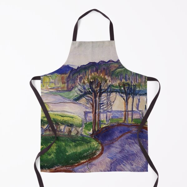 Item preview, Spring Landscape by Edvard Munch designed and sold by tomorrowsart.