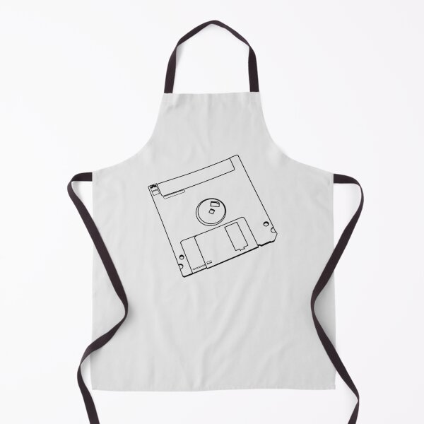 Item preview, Retro Floppy Disk Line Art designed and sold by lavavamp.