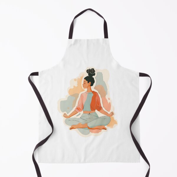 Item preview, Mindful Moments - Watercolor Yoga Sticker designed and sold by Liseri.