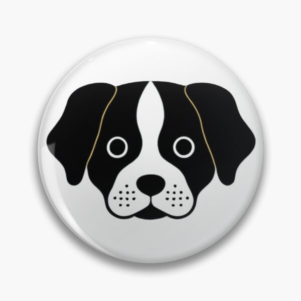 Item preview, Minimalist Dog Portrait Simple Puppy Drawing Silhouette Illustration   designed and sold by Michael Voyler.