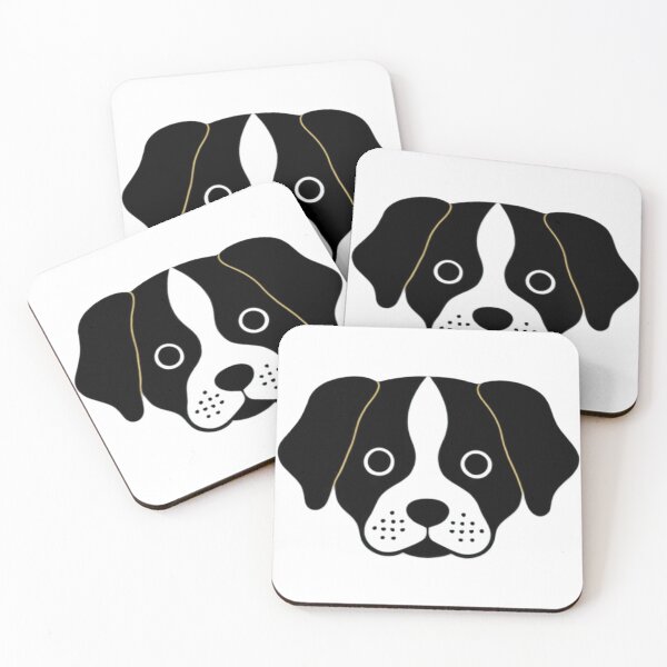 Item preview, Minimalist Dog Portrait Simple Puppy Drawing Silhouette Illustration   designed and sold by Michael Voyler.
