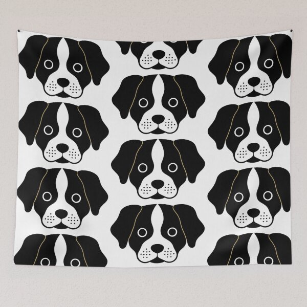 Item preview, Minimalist Dog Portrait Simple Puppy Drawing Silhouette Illustration   designed and sold by Michael Voyler.