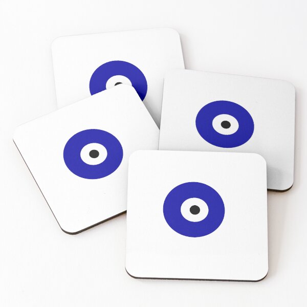 Item preview, EVIL EYE DARK BLUE COLORS protection from bad karma and fate. designed and sold by syamkumar s.