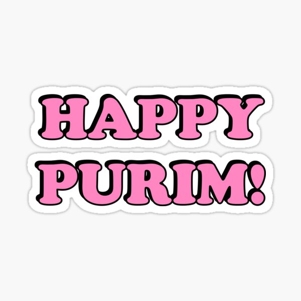 Item preview, HAPPY PURIM Jewish holidays designed and sold by Inspirationmotivation.
