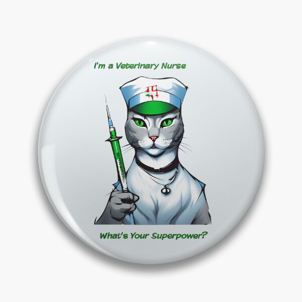Item preview, I'm a Veterinary Nurse, What's Your Superpower? designed and sold by @ndrys.